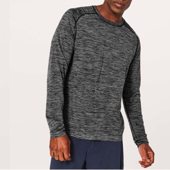 Lululemon Men’s M Metal Vent Tech Long Sleeve Wool
Navy Blue White Marl Athletic - Picture 1 of 10